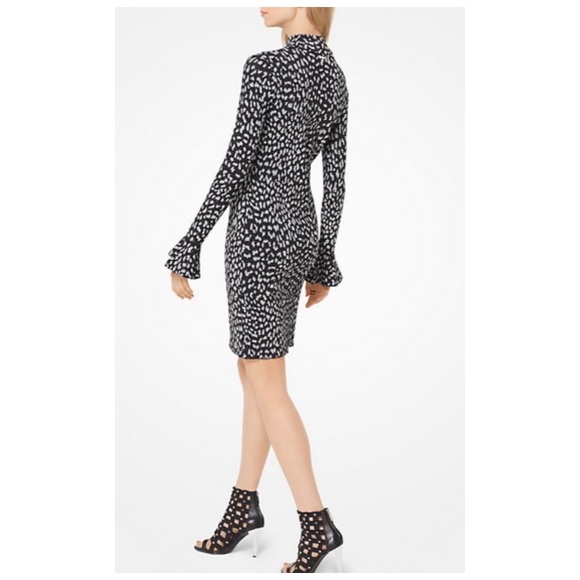 MICHAEL MICHAEL KORS Leopard Jacquard Knit Dress
Size XS - Picture 3 of 14